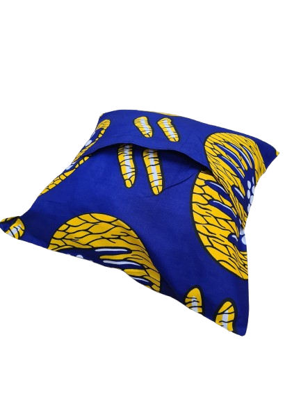 African Print Cushion Cover - Image 2