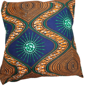 African Print Cushion Cover