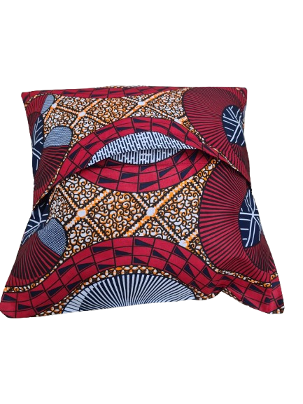 African Print Cushion Cover - Image 2