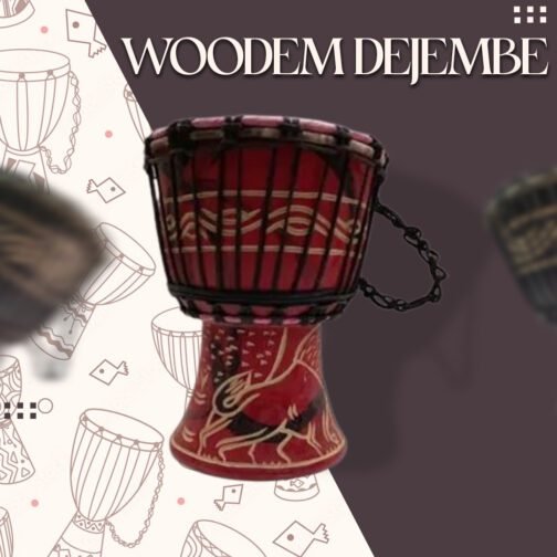 Drum (Djembe) Size Height 26cm X Top Diameter 17cm - Image 7
