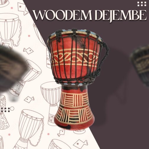 Drum (Djembe) Size Height 26cm X Top Diameter 17cm - Image 4