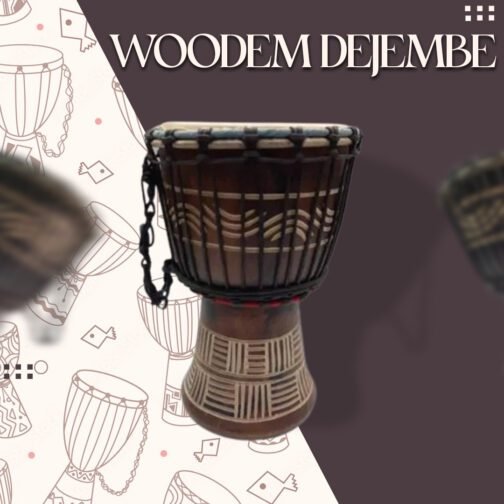 Drum (Djembe) Size Height 26cm X Top Diameter 17cm - Image 2