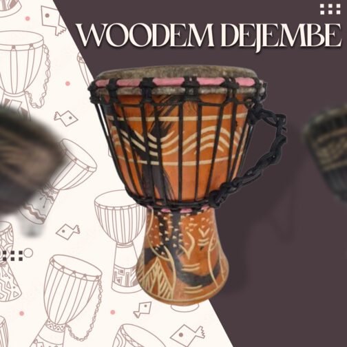 Drum (Djembe) Size Height 26cm X Top Diameter 17cm - Image 2