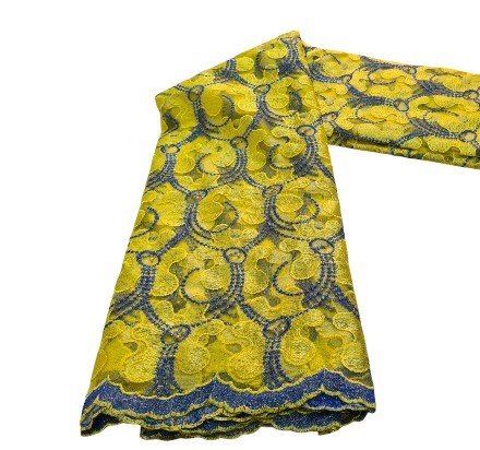 Exclusive African Lace 5 Yards – Premium quality- unique and beautiful design - Image 7
