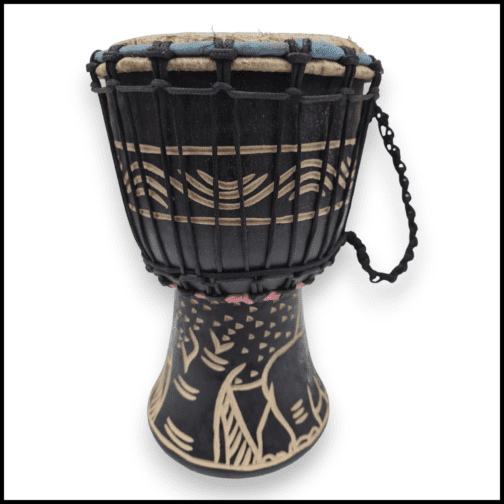 Drum (Djembe) Size Height 26cm X Top Diameter 17cm - Image 3
