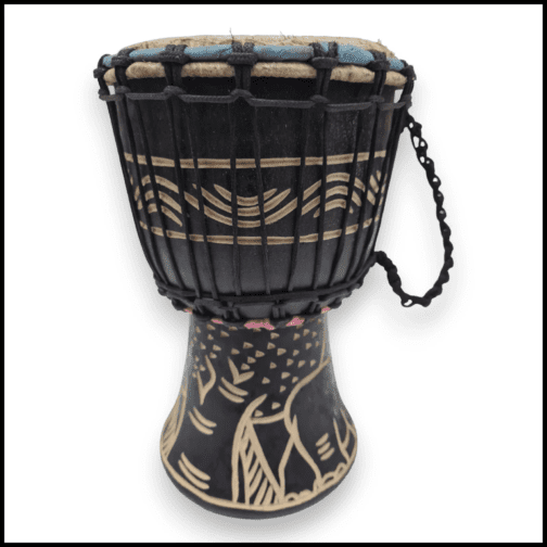 Drum (Djembe) Size Height 26cm X Top Diameter 17cm - Image 3