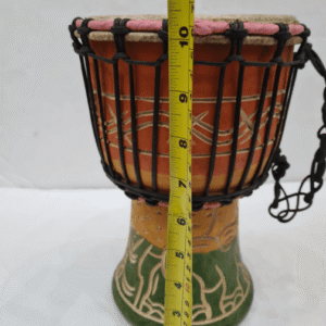 Drum (Djembe) Size Height 26cm X Top Diameter 17cm