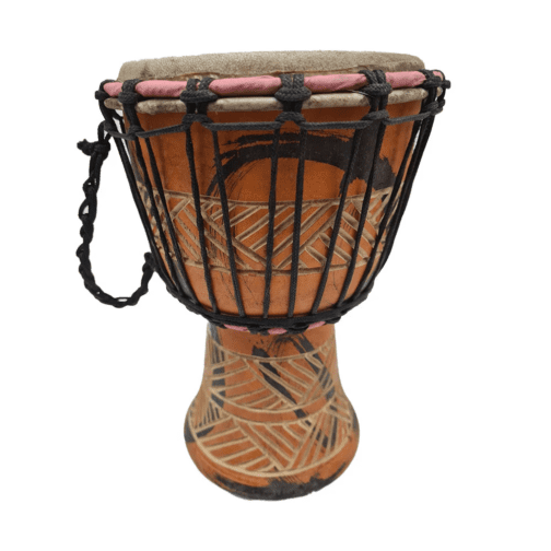 Drum (Djembe) Size Height 26cm X Top Diameter 17cm - Image 3