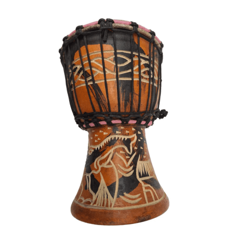 Drum (Djembe) Size Height 26cm X Top Diameter 17cm - Image 3