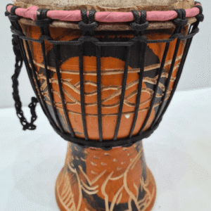Drum (Djembe) Size Height 26cm X Top Diameter 17cm