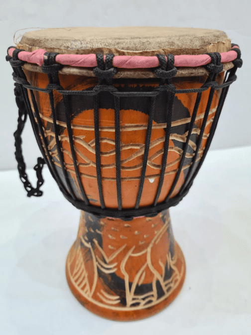 Drum (Djembe) Size Height 26cm X Top Diameter 17cm - Image 2