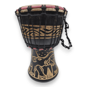 Drum (Djembe) Size Height 26cm X Top Diameter 17cm