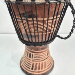 Drum (Djembe) Size Height 26cm X Top Diameter 17cm