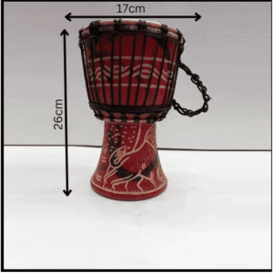 Drum (Djembe) Size Height 26cm X Top Diameter 17cm