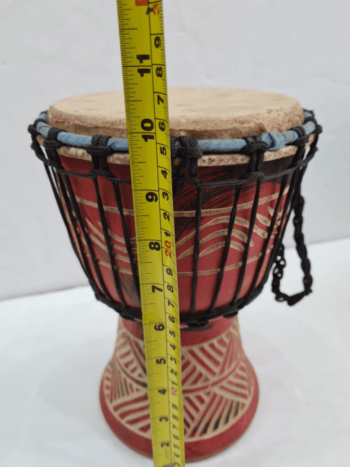 Drum (Djembe) Size Height 26cm X Top Diameter 17cm - Image 9