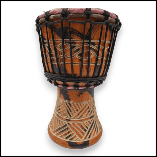 Drum (Djembe) Size Height 26cm X Top Diameter 17cm - Image 3