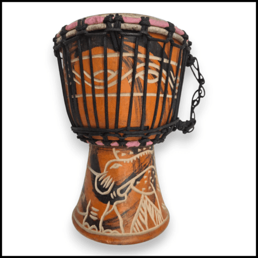 Drum (Djembe) Size Height 26cm X Top Diameter 17cm - Image 3
