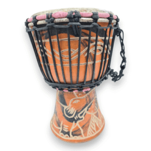 Drum (Djembe) Size Height 26cm X Top Diameter 17cm