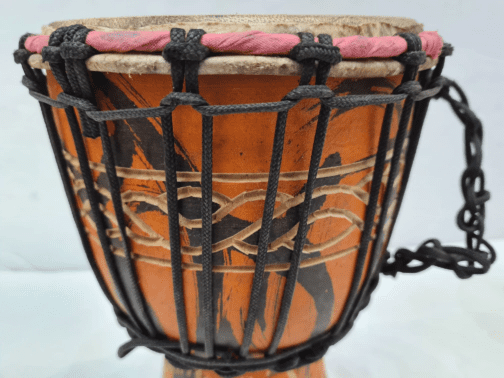 Drum (Djembe) Size Height 26cm X Top Diameter 17cm - Image 3