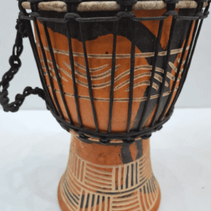 Drum (Djembe) Size Height 26cm X Top Diameter 17cm