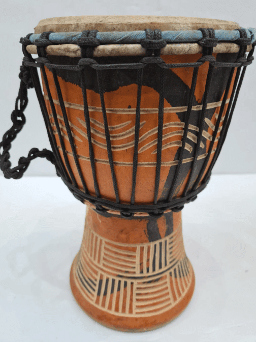 Drum (Djembe) Size Height 26cm X Top Diameter 17cm - Image 2