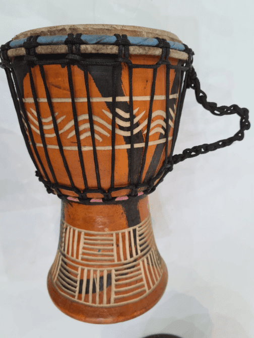 Drum (Djembe) Size Height 26cm X Top Diameter 17cm - Image 3