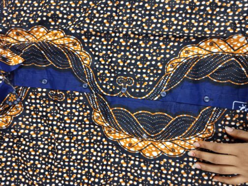 African Wax Print Shirt – Handmade Ankara Shirt for Men - Image 3