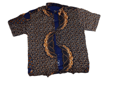 African Wax Print Shirt – Handmade Ankara Shirt for Men - Image 5