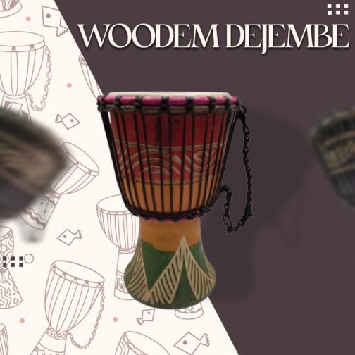 Drum (Djembe) Size Height 26cm X Top Diameter 17cm - Image 2