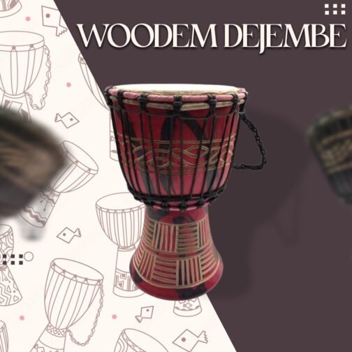 Drum (Djembe) Size Height 26cm X Top Diameter 17cm - Image 2