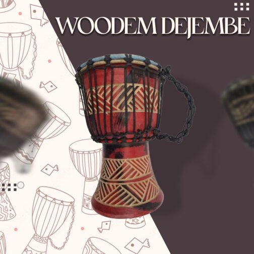 Drum (Djembe) Size Height 26cm X Top Diameter 17cm - Image 2