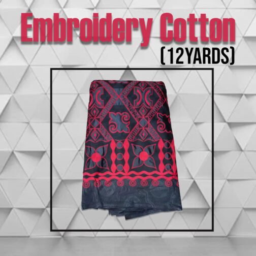Embroidery cotton Meba Wo Abrokyere 12 Yards - Image 2