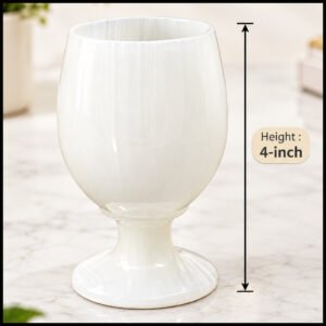 Onyx Wine Glass (Size – 4 Inch)
