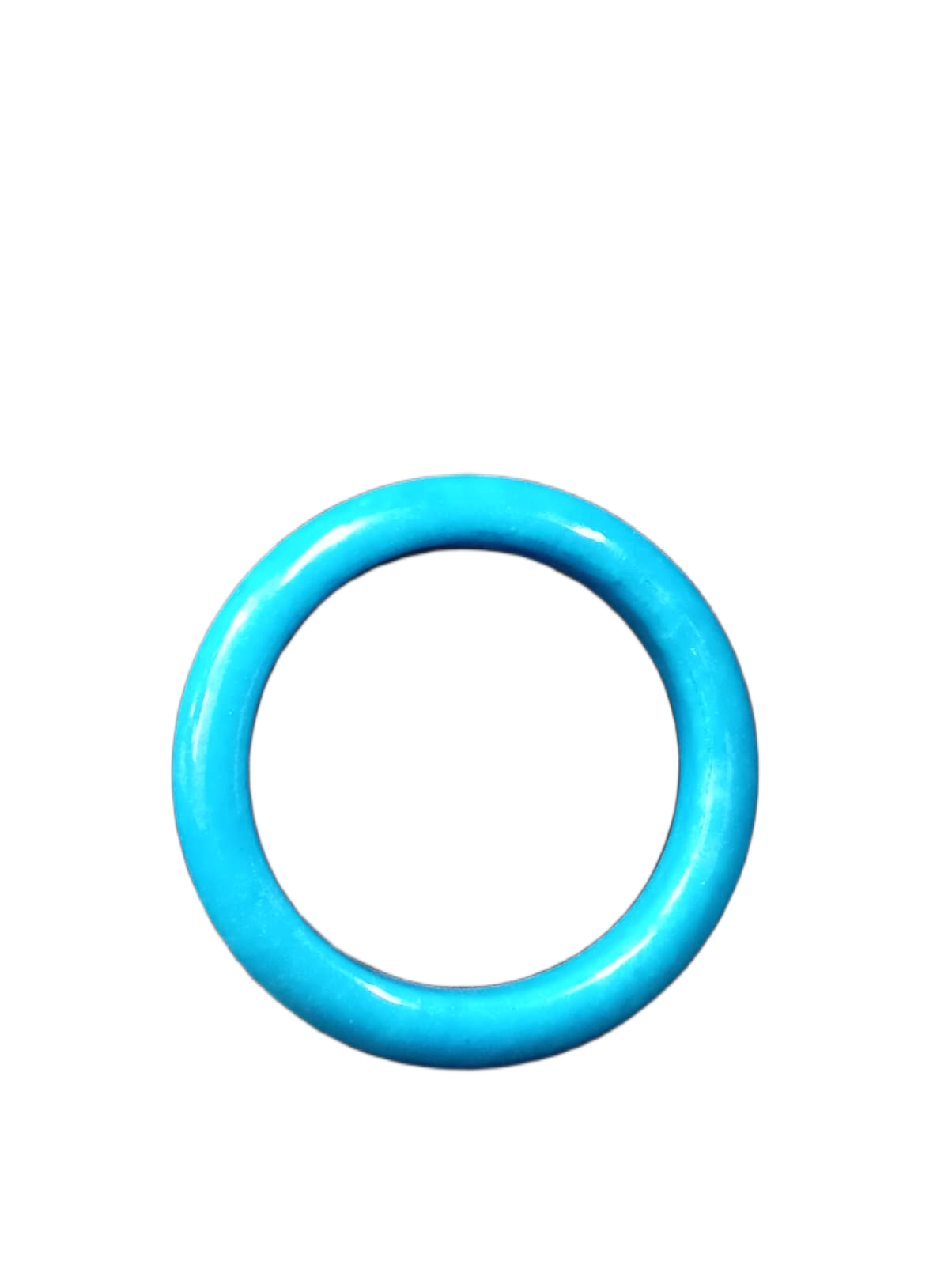 Polished Jade Bangle – Natural Stone Bracelet - Image 3