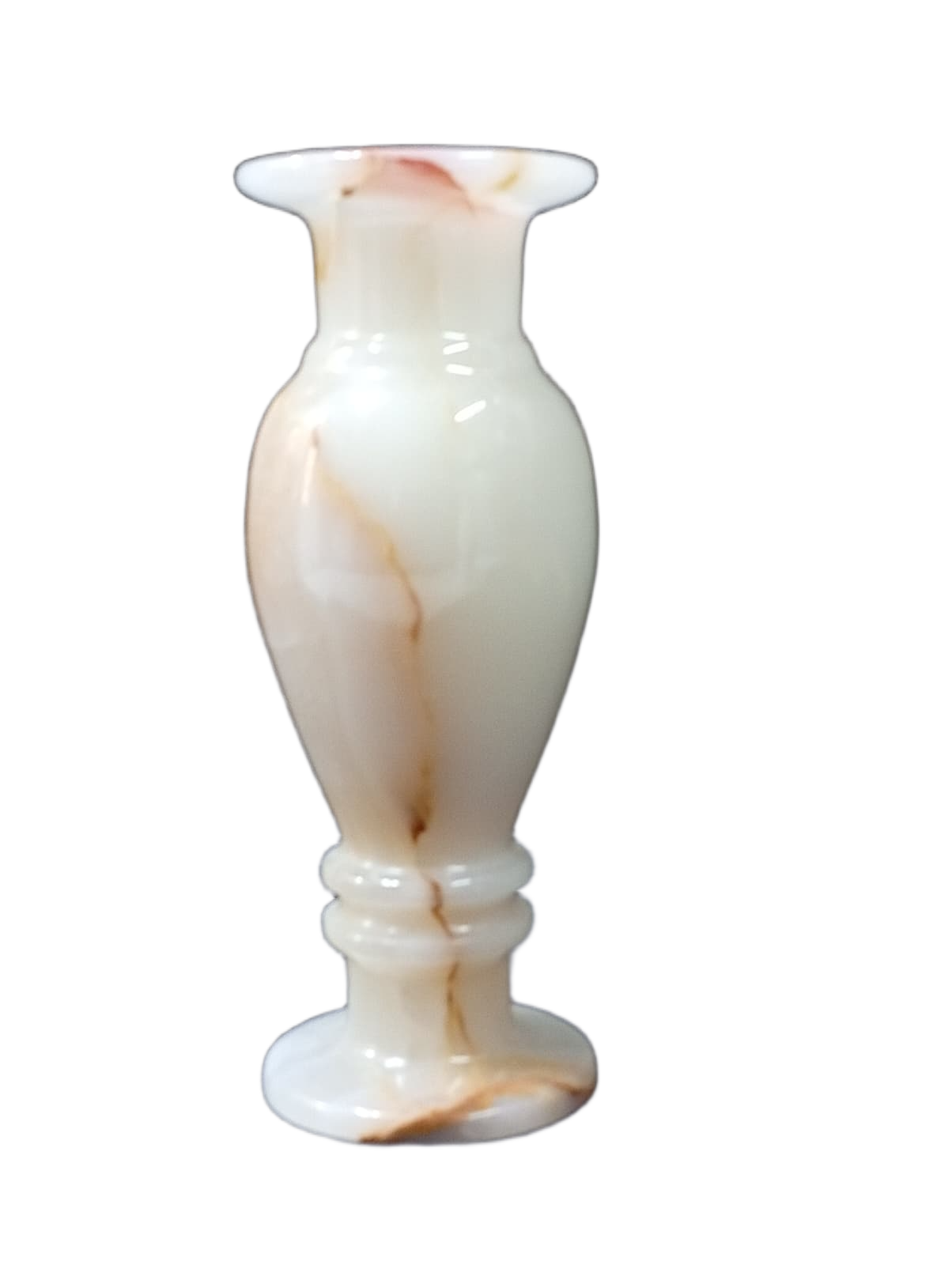 Onyx Flower Vase Pair for Home Décor (Size L-8 inch x W-3 Inch) - Image 8