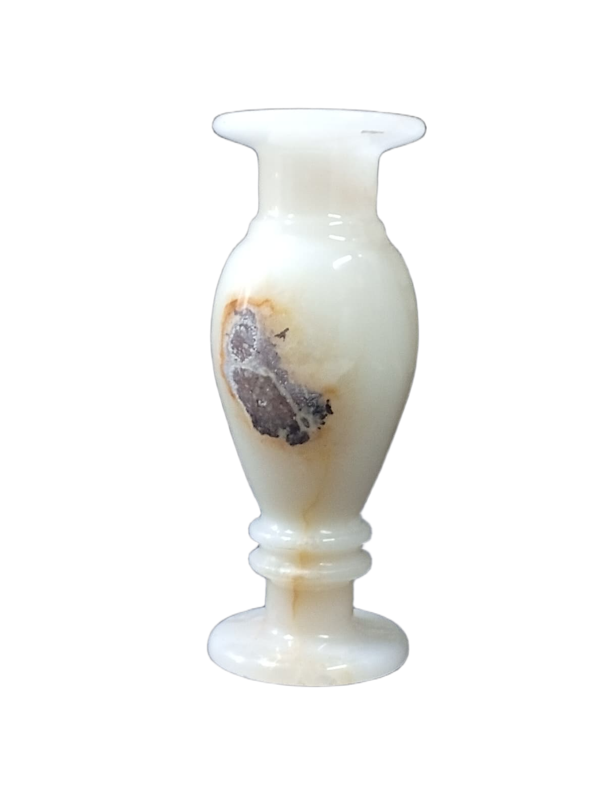 Onyx Flower Vase Pair for Home Décor (Size L-8 inch x W-3 Inch) - Image 8