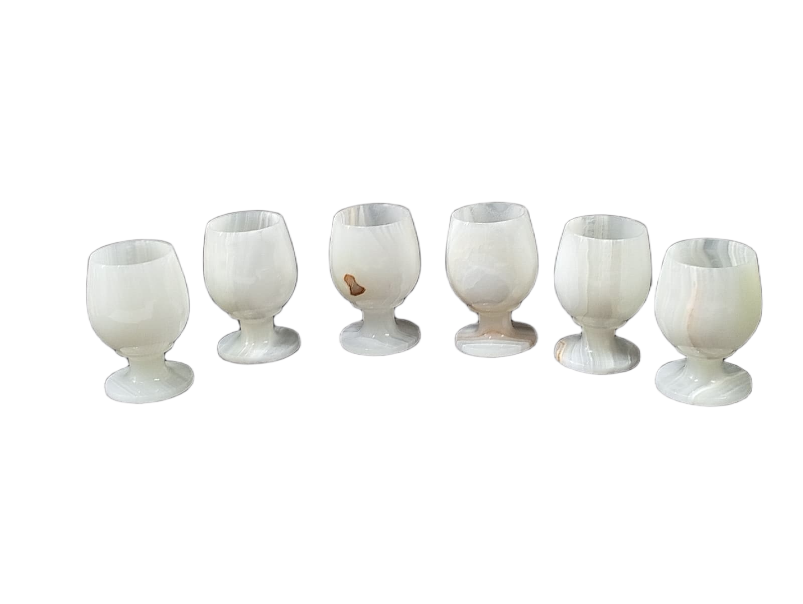 Onyx Wine Glass Set of 6 - (Size – 4 Inch) - Image 3