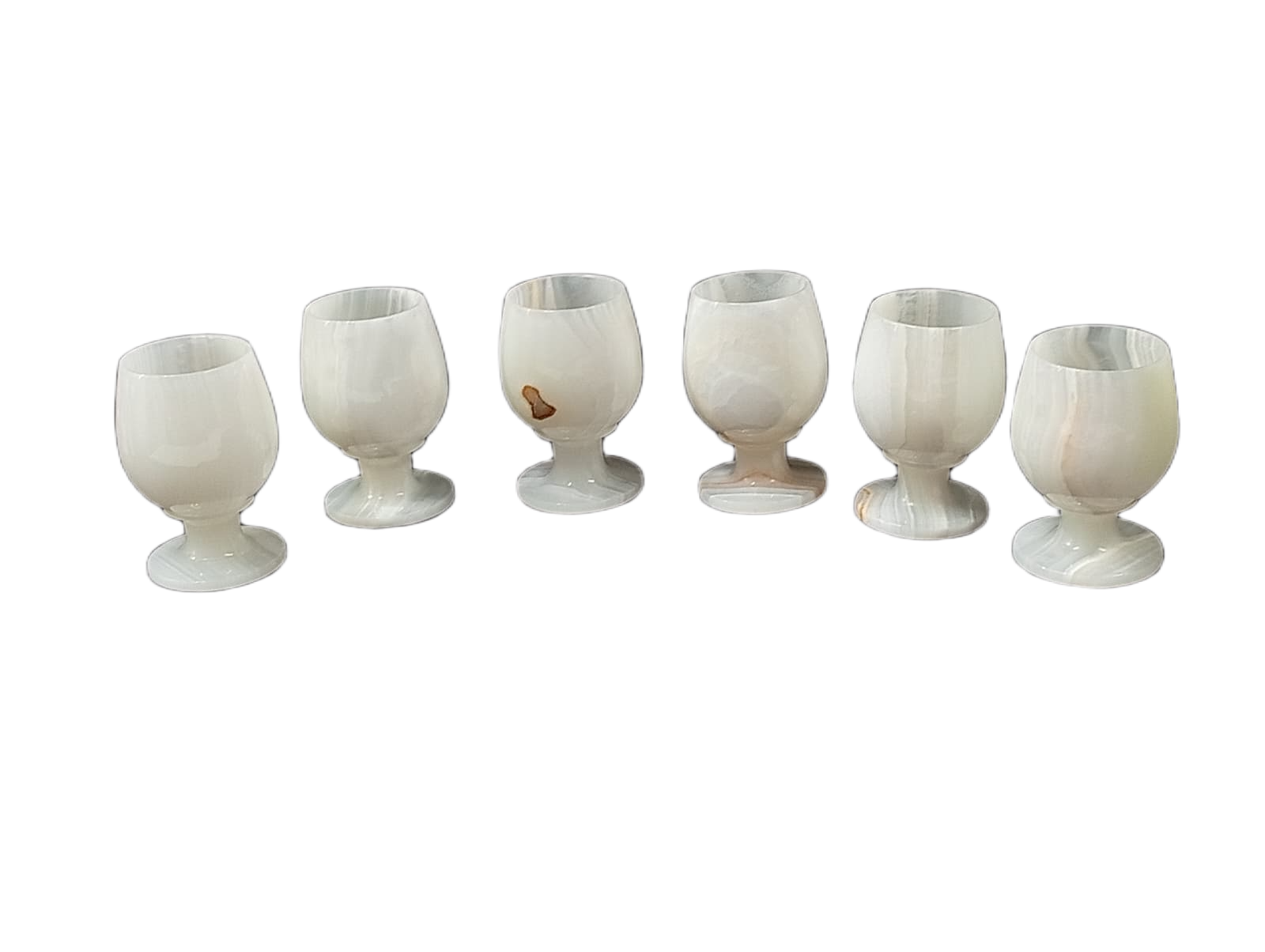 Onyx Wine Glass Set of 6 - (Size – 4 Inch) - Image 4
