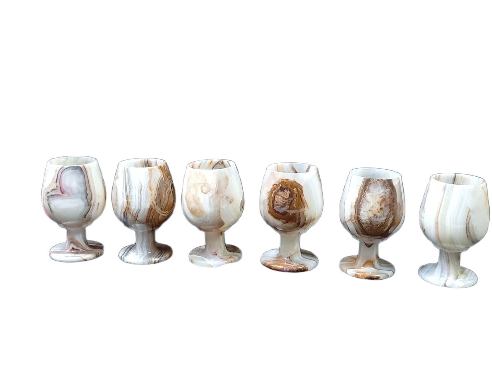 Onyx Wine Glass Set of 6 - (Size – 5 Inch) - Image 2