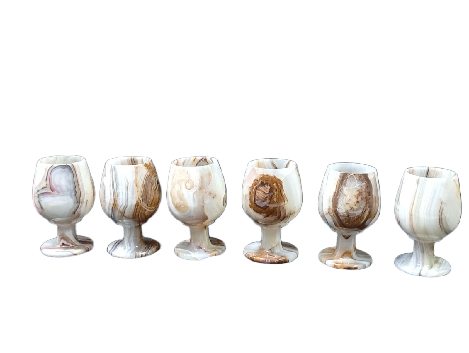 Onyx Wine Glass Set of 6 - (Size – 5 Inch) - Image 6
