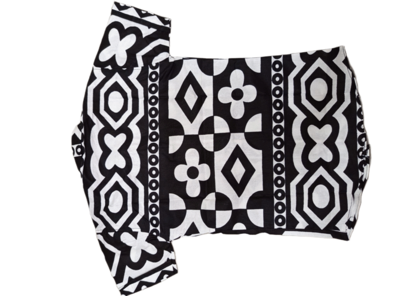African Wax Print Kids Shirt, African Wax Print Boys Girls Shirt, Children’s Shirt - Image 3