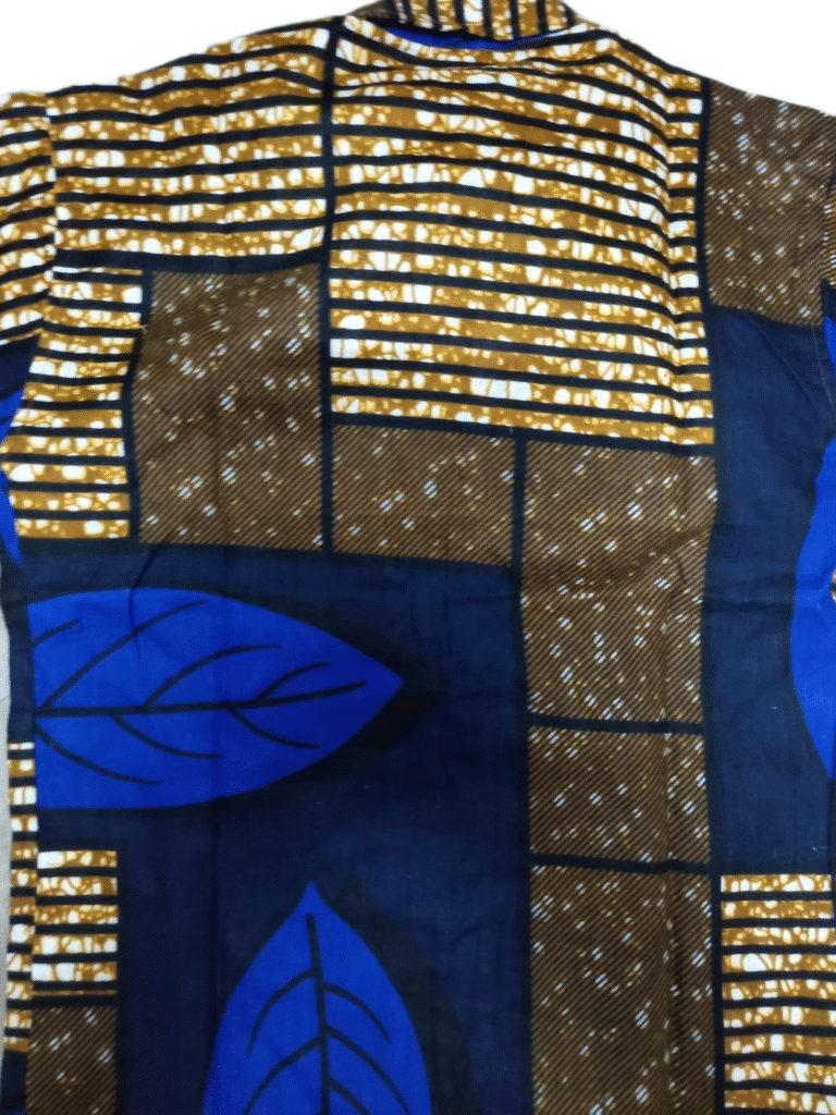 African Wax Print Kids Shirt, African Wax Print Boys Girls Shirt, Children’s Shirt - Image 4