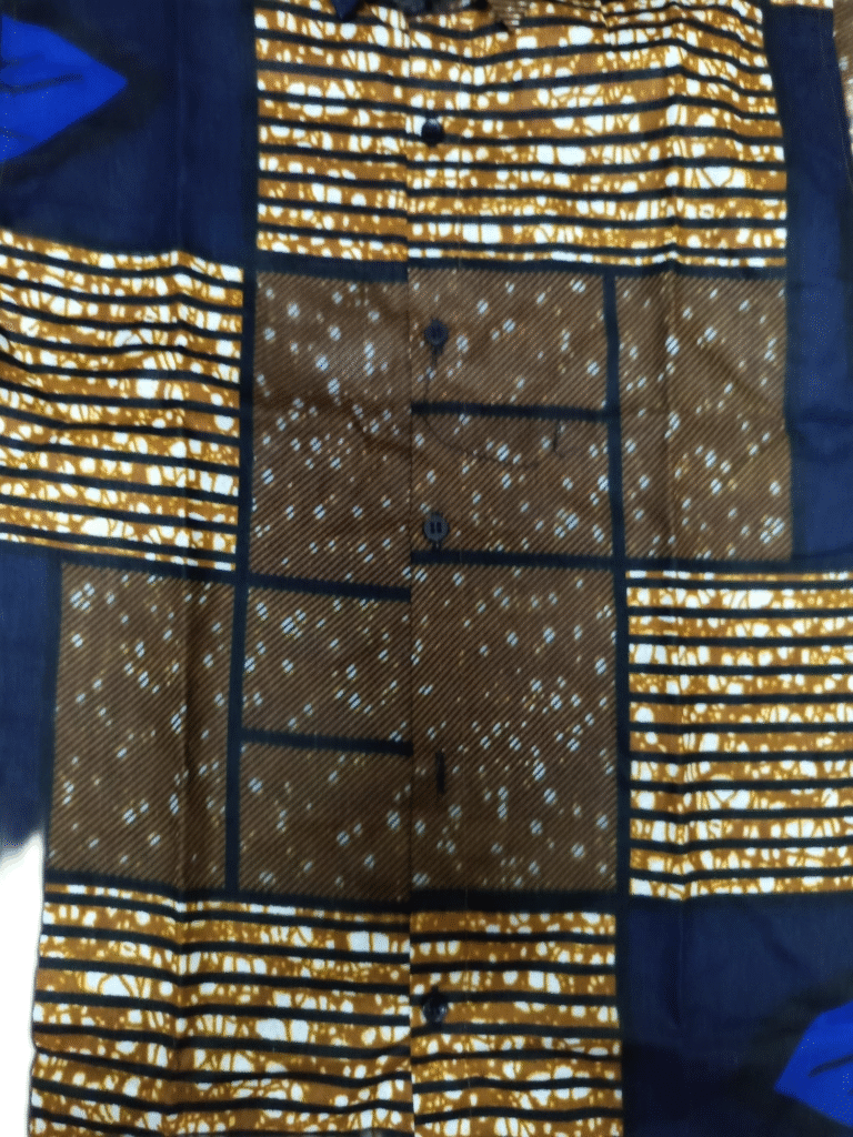 African Wax Print Kids Shirt, African Wax Print Boys Girls Shirt, Children’s Shirt - Image 7