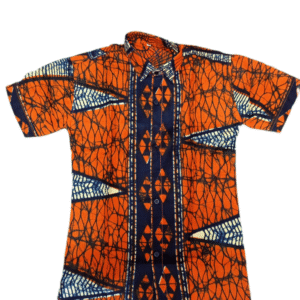 African Wax Print Kids Shirt, African Wax Print Boys Girls Shirt, Children’s Shirt